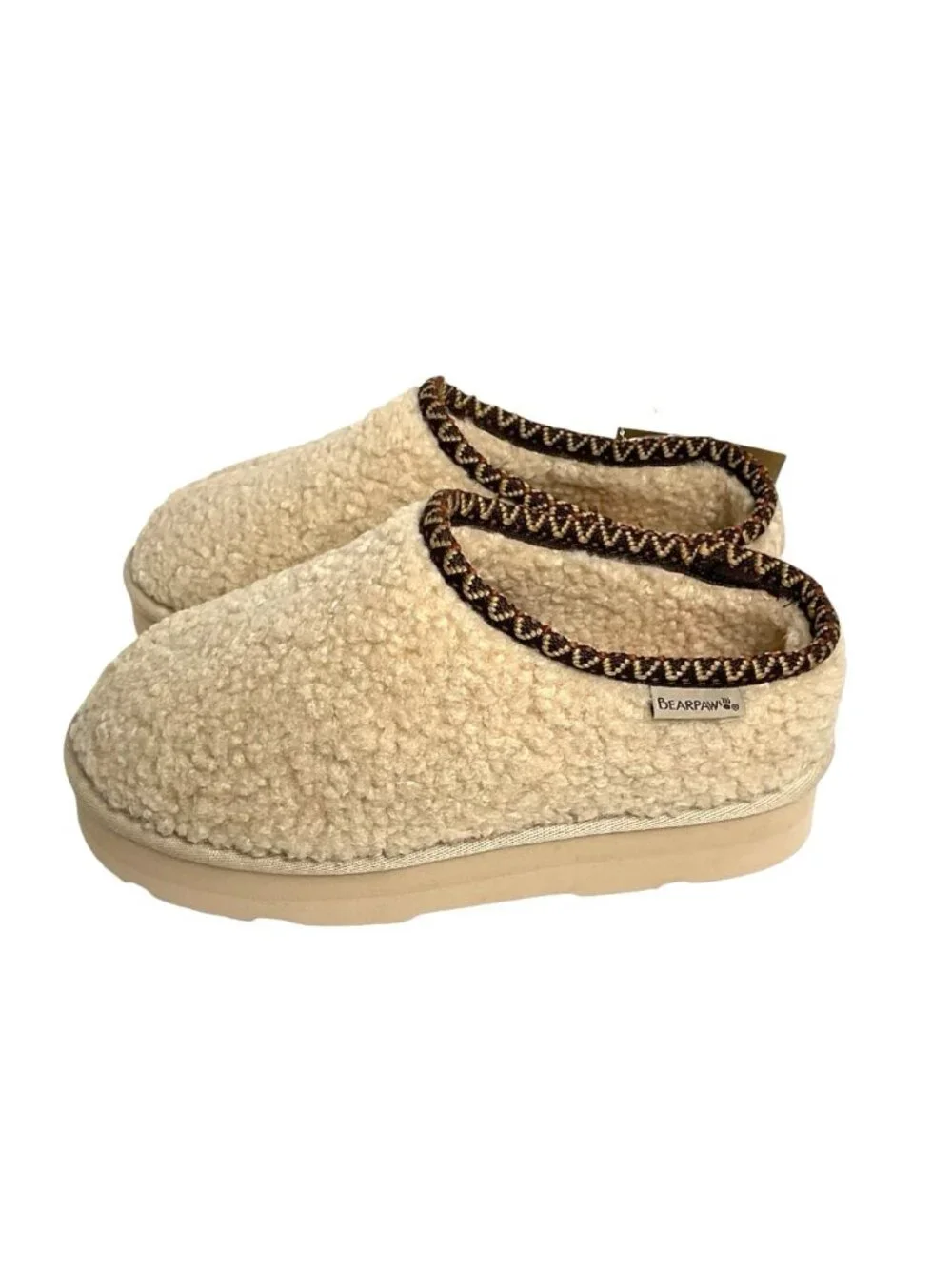 BEARPAW Slip-On Snuggle Youth Size 3